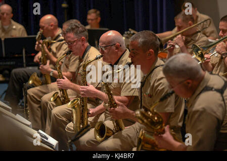 Concert 50e anniversaire MCPON à la U.S. Navy Memorial (36019938913) Banque D'Images