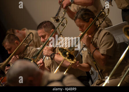 Concert 50e anniversaire MCPON à la U.S. Navy Memorial (36829339005) Banque D'Images