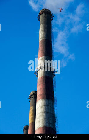 Gdansk Power Station (Elektrocieplownia) Wybrzeze à Gdansk, Pologne. 17 novembre 2017 © Wojciech Strozyk / Alamy Stock Photo Banque D'Images