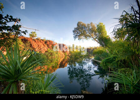 Gorge principale, Boodjamulla (Lawn Hill) National Park, dans le Queensland, Australie Banque D'Images