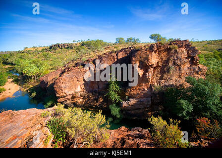 Gorge principale, Boodjamulla (Lawn Hill) National Park, dans le Queensland, Australie Banque D'Images