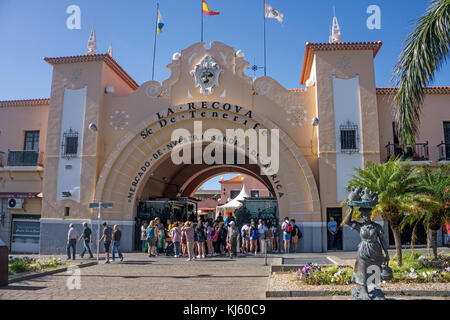 Entrée de mercado Nuestra Senora de l'Afrique, marché de la ville de santa cruz de tenerife, Tenerife, îles canaries, espagne Banque D'Images