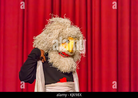 Kandy, Sri Lanka - circa décembre 2013 : danseur traditionnel Banque D'Images