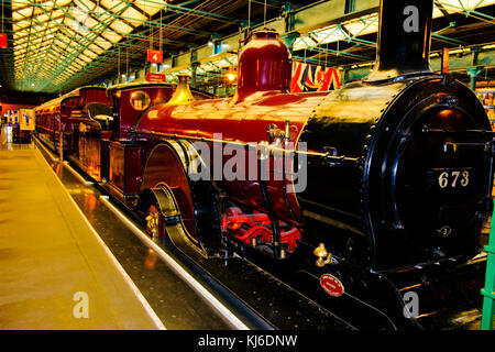 The National Railway Museum, York, Yorkshire, Royaume-Uni, Grande-Bretagne Banque D'Images