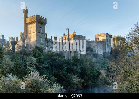 Château de Lismore sur munster Blackwater River, comté de Waterford, Irlande Banque D'Images