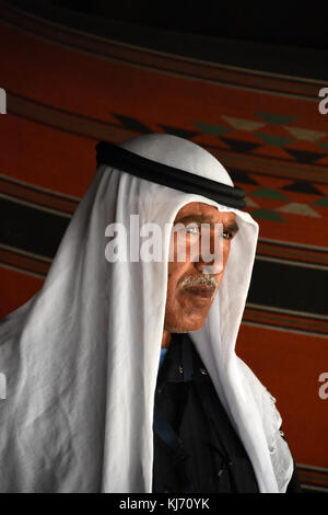 Portrait hommes bédouins Banque D'Images
