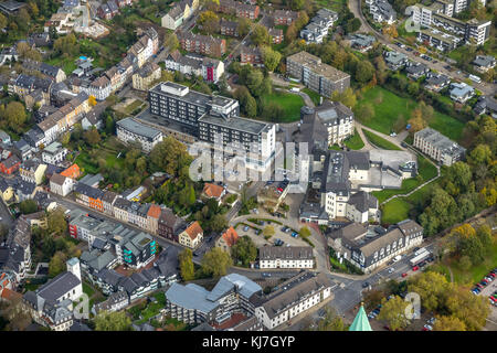 Hôpital Saint-Joseph Essen-werden, Hôpital St.Josef, Hôpital universitaire de l'Université de Duisburg-Essen, Essen, région de Ruhr, Rhénanie-du-Nord-Ouest Banque D'Images