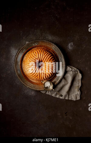 Gâteau bundt citrouille Banque D'Images