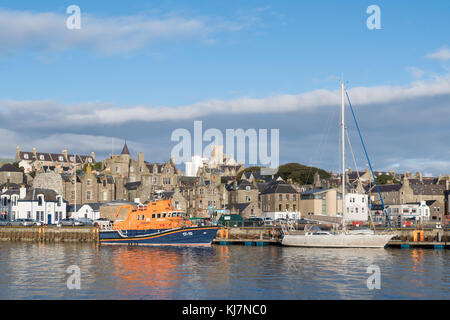 Ville de Lerwick, îles Shetland, Écosse, Royaume-Uni Banque D'Images