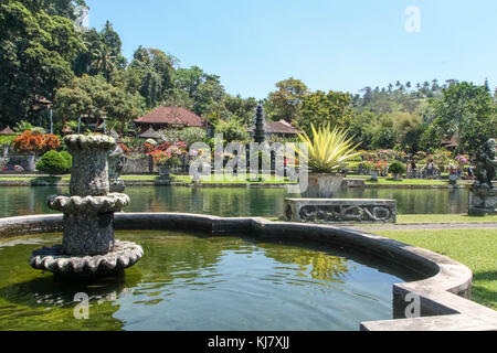 Palais de l'eau de Tirta Gangga - Bali - Indonésie Banque D'Images