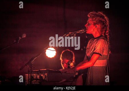 Danemark, Copenhague - 12 juin 2017. La chanteuse et compositrice danoise Agnes Obel donne un concert au Dr Koncertsalen à Copenhague. (Crédit photo: Gonzales photo - Thomas Rasmussen). Banque D'Images