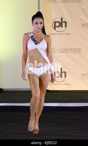 Novembre 23, 2017 - Las Vegas, Nevada, United States of America - Miss Univers Corée cho sewhee participe à la compétition maillot de la 66e concours de Miss Univers, le 20 novembre 2017 au Planet Hollywood Resort & Casino à Las Vegas, Nevada (crédit image : © marcel thomas via zuma sur le fil) Banque D'Images