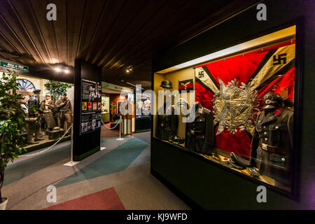 Musée de la seconde guerre mondiale à Ambleteuse, France. Banque D'Images