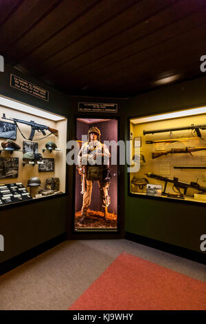 Musée de la seconde guerre mondiale à Ambleteuse, France. Banque D'Images