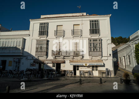 Plaza de España à Malcocinado, Andalousie, Espagne Banque D'Images