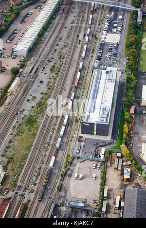 Rugby Rail Operating Center, Warwickshire West Midlands, Royaume-Uni Banque D'Images