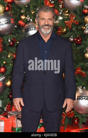 Mel Gibson,Daddy's home 2 - uk premiere,vue west end, leicester square, London.uk Banque D'Images