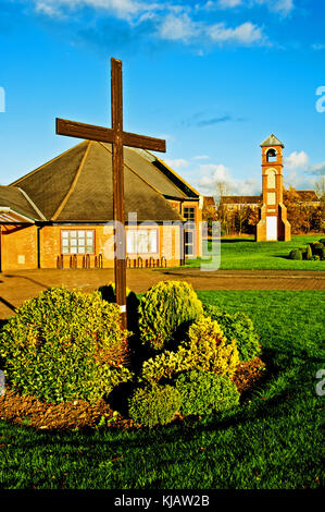 L'église St François d'Assise, Ingleby Barwick, Thornaby on Tees, Cleveland Banque D'Images