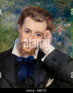 Eugene Murer, Auguste Renoir, 1877, Metropolitan Museum of Art, Manhattan, New York City, États-Unis, Amérique du Nord Banque D'Images