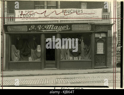 J. C. Mayer tailleur sur la place Saint Henri BAnQ P748S1P2760 Banque D'Images