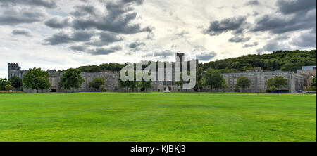 Académie militaire de West Point, à New York. Banque D'Images
