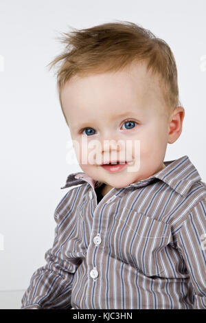 Portrait of Baby Boy Banque D'Images