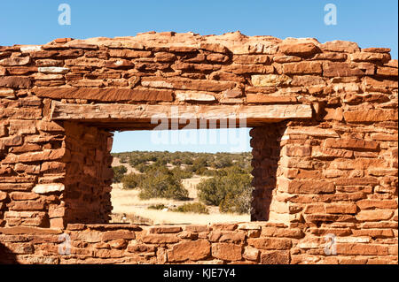 Mission San Gregorio de ruines Abo, Salinas Pueblo Missions National Monument, Nouveau Mexique, NM, États-Unis d'Amérique, USA. Banque D'Images
