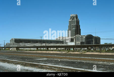 New York Central Terminal, Buffalo, NEW YORK, OCTOBRE 1987 Banque D'Images
