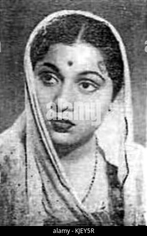 Nirupa Roy 1950 Banque D'Images