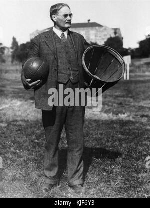 Le Dr James Naismith Banque D'Images