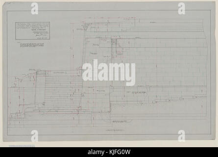 Les plans pour la crête de Vimy Memorial E010783594 v13 Banque D'Images