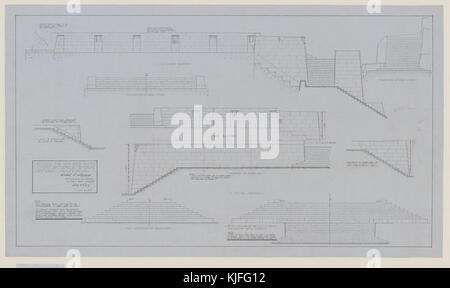 Les plans pour la crête de Vimy Memorial E010783594 v18 Banque D'Images