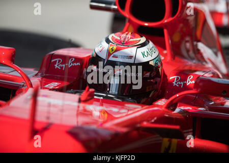 Formula One USA Grand Prix - Race Day avec: Kimi Räikkönen, (RAIKKONEN) où: Austin, Texas, États-Unis quand: 21 Oct 2017 crédit: Alex Wong/ATP/WENN Banque D'Images