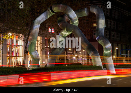 Kaiser-Wilhelm-Gedächtniskirche Sculpture 'Berlin', 1987 monument, Berlin, Allemagne. Par Martin et Brigitte Matschinsky. Banque D'Images