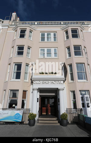Avec des pièces datant de 1559, le Old Ship est l'hôtel le plus historique de Brighton. Banque D'Images