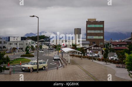 Matsumoto, Japon - Oct 4, 2017. rues de la région de Matsumoto, Japon. matsumoto est une ville située dans le centre de la préfecture de Nagano, dans la région de Chubu, du Japon. Banque D'Images