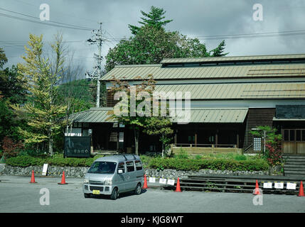 Matsumoto, Japon - Oct 4, 2017. Une maison traditionnelle à Matsumoto, Japon. matsumoto est une ville située dans le centre de la préfecture de Nagano, dans la région de Chubu Banque D'Images