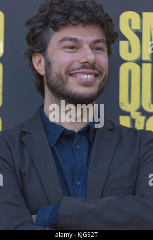 Photocall pour la présentation du film: 'Je m'arrête quand je veux, à honorem' Banque D'Images