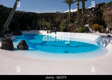 Jameos del Agua Lanzarote Banque D'Images