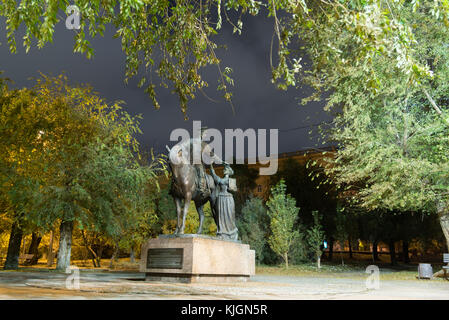 Volgograd, Russie - 1 novembre. 2016. monument aux cosaques russes Banque D'Images