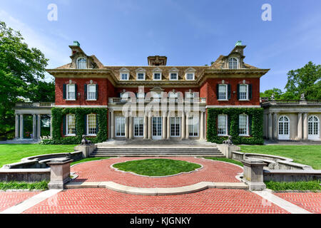 Long Island Gold Coast Mansion at old westbury gardens Banque D'Images