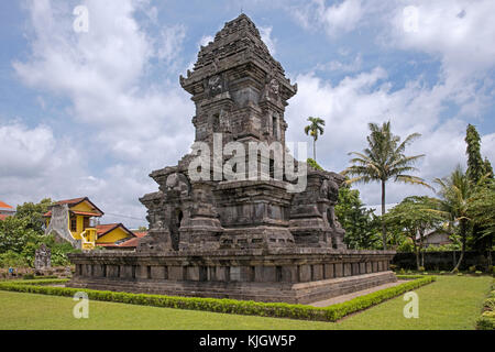 Singhasari temple / candi singhasari, 13ème siècle temple bouddhiste hindou syncrétique dans le district de singosari, malang regency, l'Est de Java, Indonésie Banque D'Images