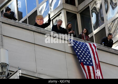 New York, USA. 23 Nov, 2017. 2017 Défilé du Macy - Macy's Thanksgiving Day Parade Banque D'Images