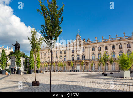 Hôtel de Ville, Place Stanislas, Nancy, Lorraine, France Banque D'Images