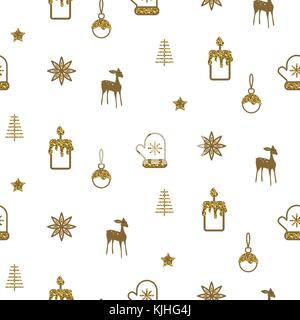 Or et blanc nouvelle année vacances vecteur icône simple modèle. Illustration de Vecteur