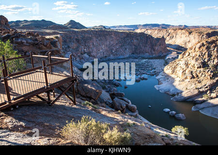 Gorge d'Augrabies, Parc National d'Augrabies Falls, Afrique du Sud Banque D'Images