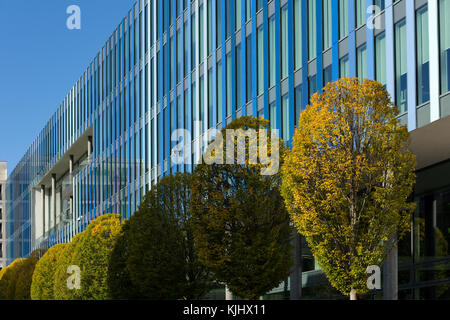 Genève, SUISSE - Le 30 octobre 2017 : le bâtiment du siège de l'Organisation mondiale de la propriété intellectuelle est l'un des plus beaux arkite Banque D'Images