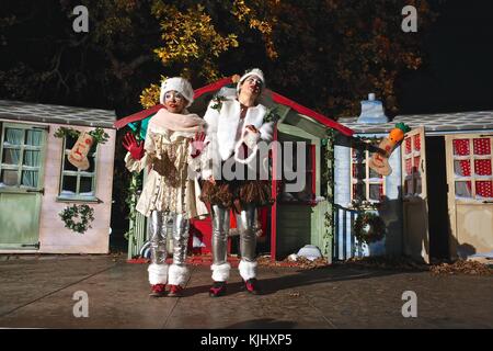 2017 Noël à Kew Gardens Banque D'Images