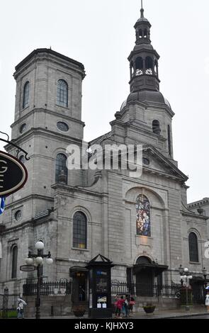 Church dans la ville de Québec, Québec, Canada Banque D'Images
