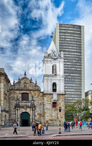 Église saint François ou Iglesia de San Francisco, Bogota, Colombie, Amérique du Sud Banque D'Images